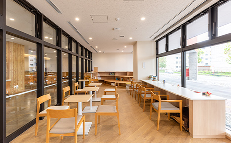 カフェスペース